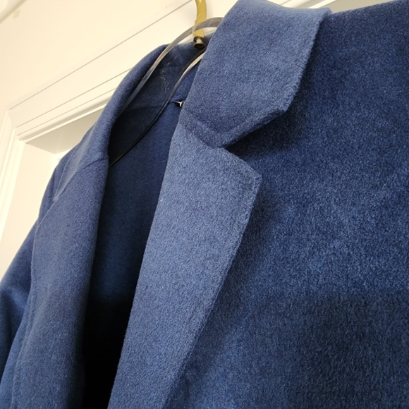 🔥Bernardo Iris Blue Overcoat - Picture 6 of 10